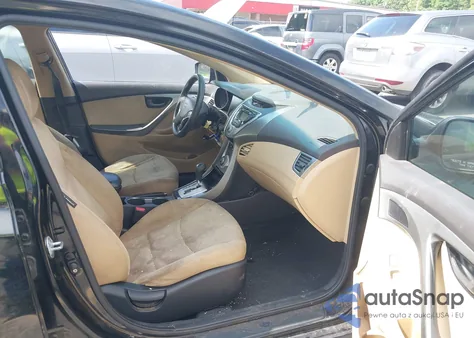 2012 Hyundai Elantra Gls (Ulsan Plant) from USA, damaged, VIN KMHDH4AE6CU301330